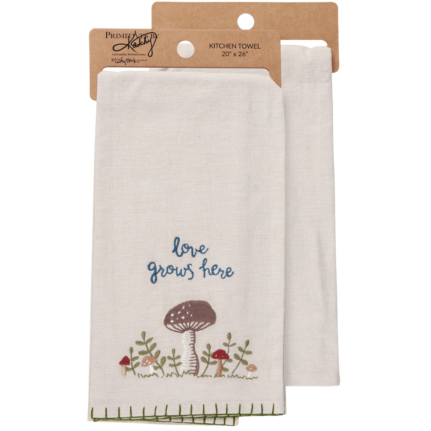Love Grows Kitchen Towel