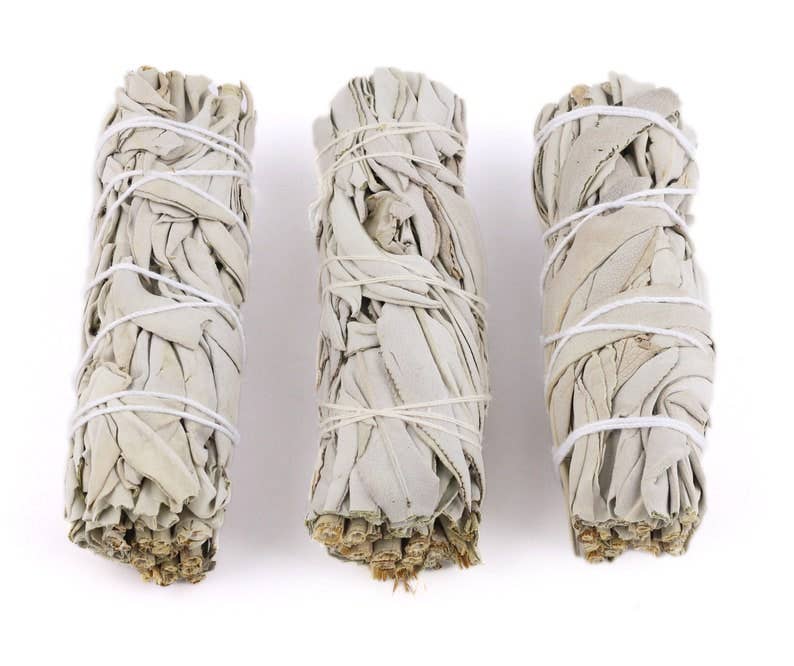 4" California White Sage Bundle – Cleansing, Purification & Air Refreshing
