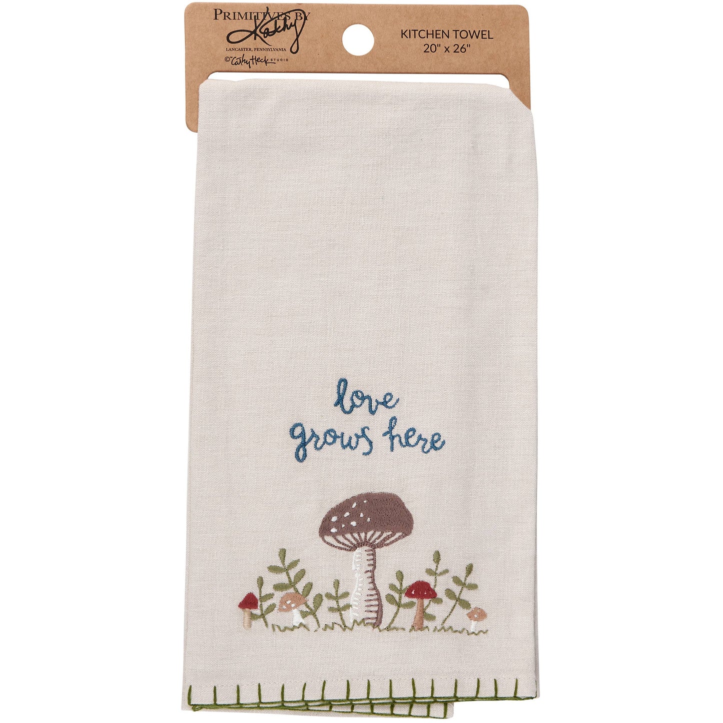 Love Grows Kitchen Towel