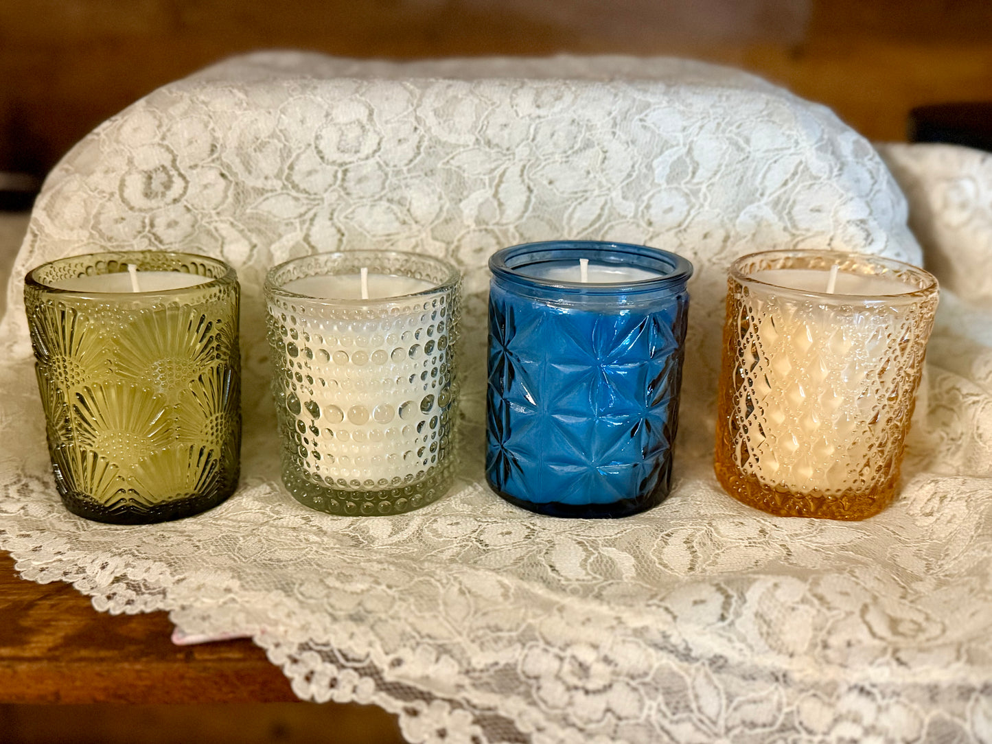 3 oz. Soy Candle - Heirloom Glass Collection