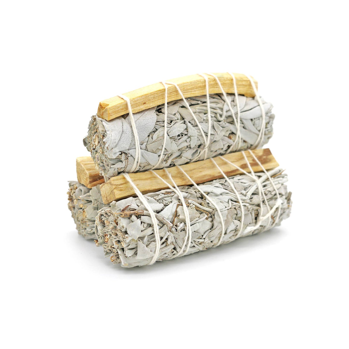 4" White Sage with Palo Santo Bundle – Cleansing & Renewal